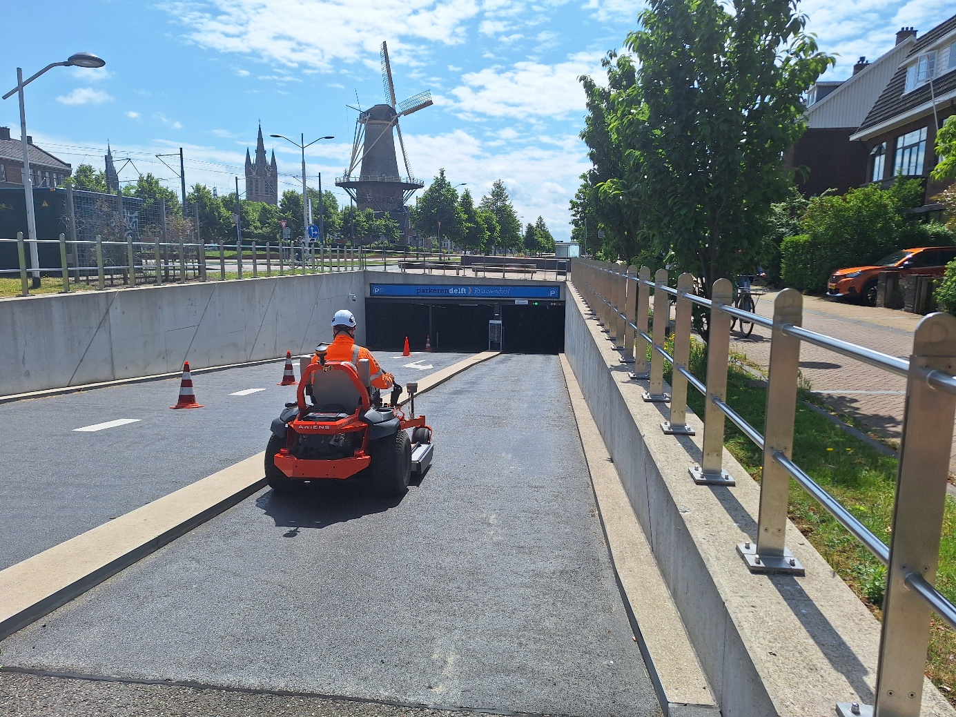 Wapening hellingbaan Delft